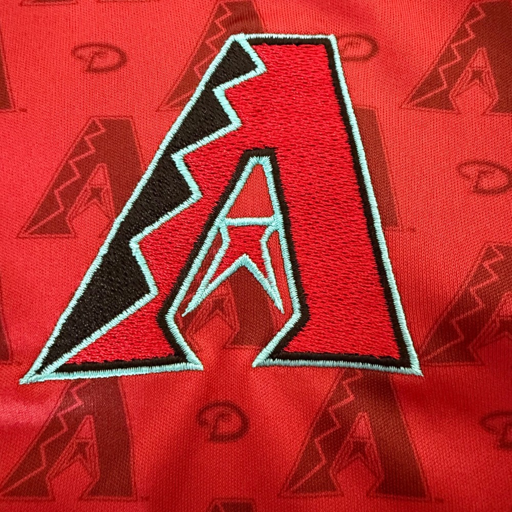 Arizona Diamondbacks Fathers Day Polo Shirt Men XL Red Short Sleeve MLB Baseball - Picture 3 of 9
